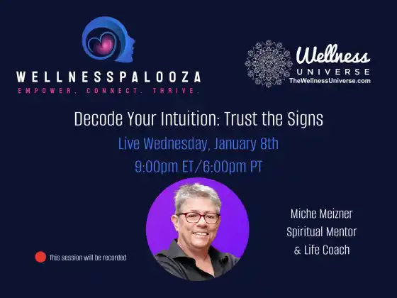 Wellnesspalooza 2025 فك شفرة حدسك مع ميش ميزنر