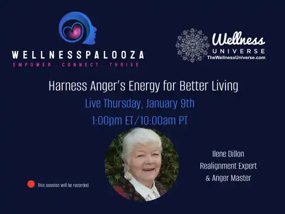 Wellnesspalooza 2025 Manfaatkan Energi Kemarahan untuk Hidup Lebih Baik bersama Ilene Dillon