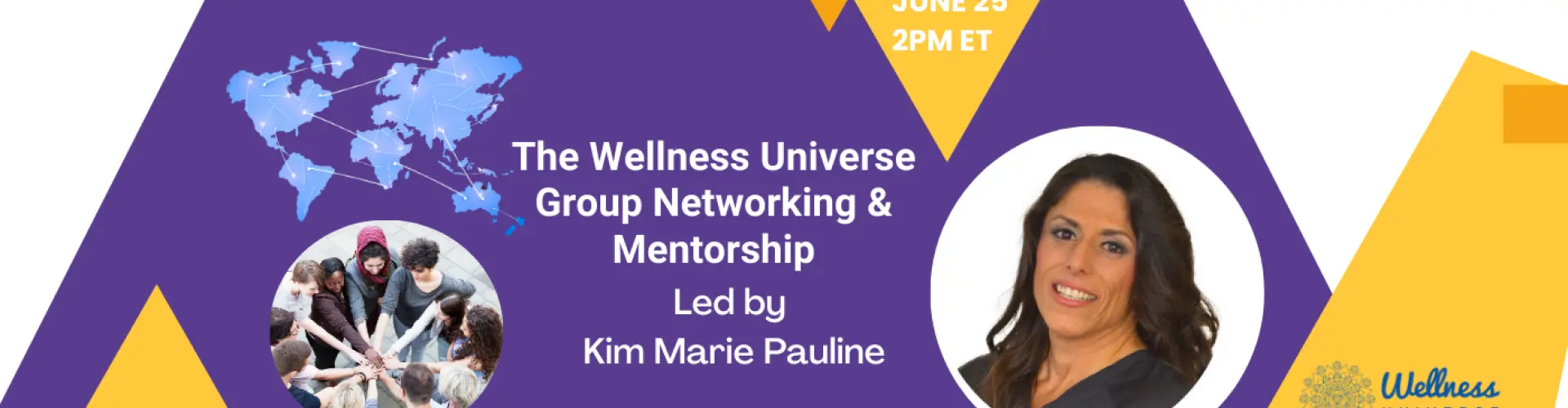 Networking e Mentoria do Grupo WU com Kim Marie Pauline - Online Class by The Wellness Universe