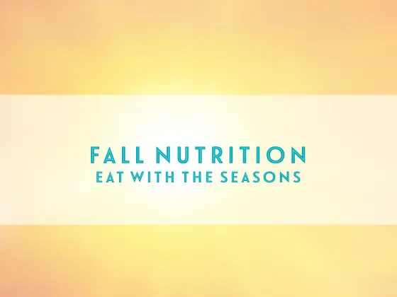 Mangia con le stagioni - Edizione autunnale